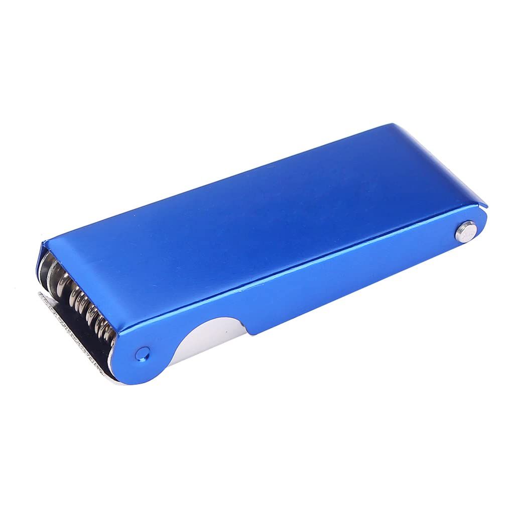 Guitar Nut and Bridge File Set, Guitar Nut Bridge File Set Luthiers Tool Box 13 Sizes of Files 1 Flat File for Guitar Banjo Bass