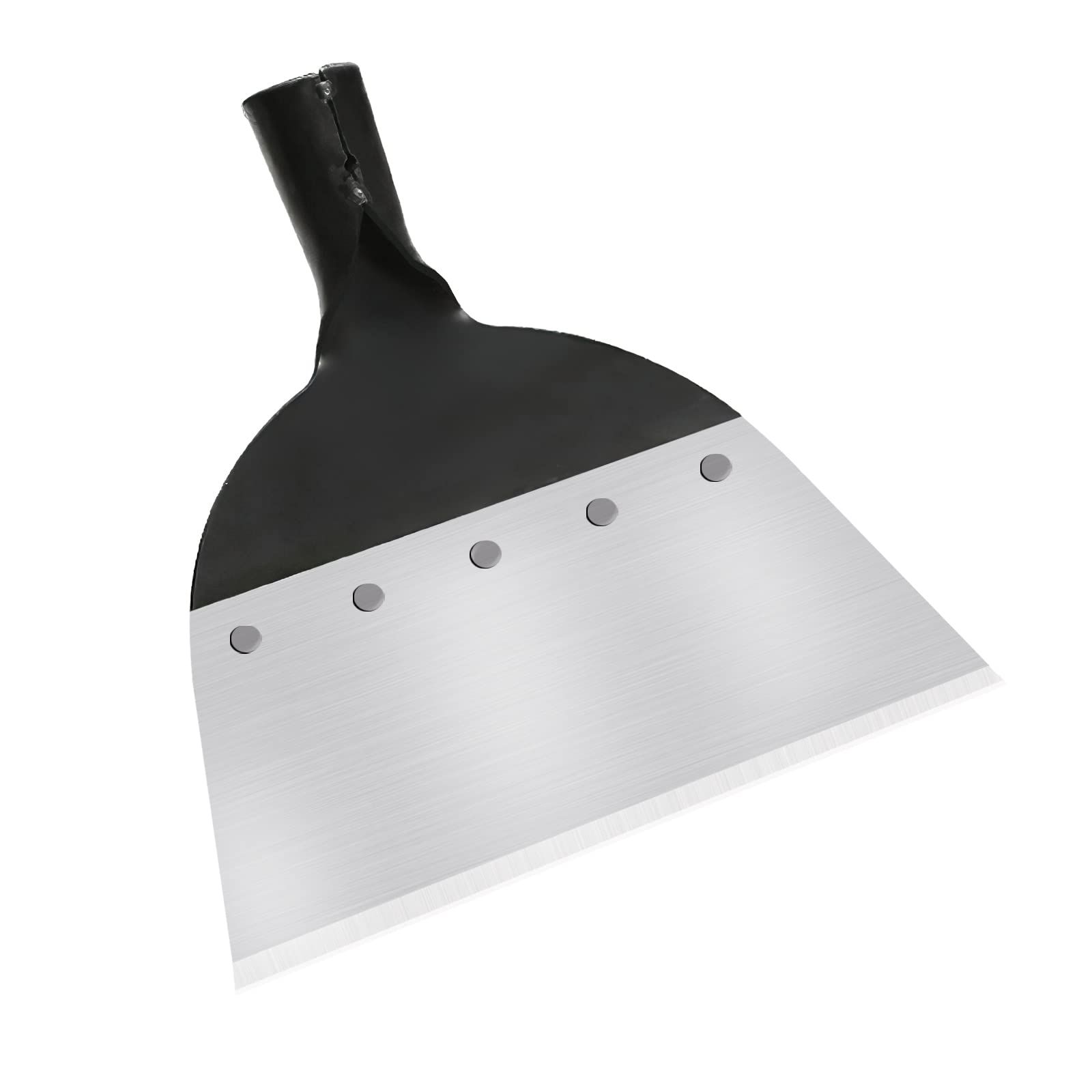 Garden Shovel Snow Shovel Multi-Functional Steel Flat Shovel Garden Spade Cleaning Scraper Garden Tool Ice Scraper Ice Chopper