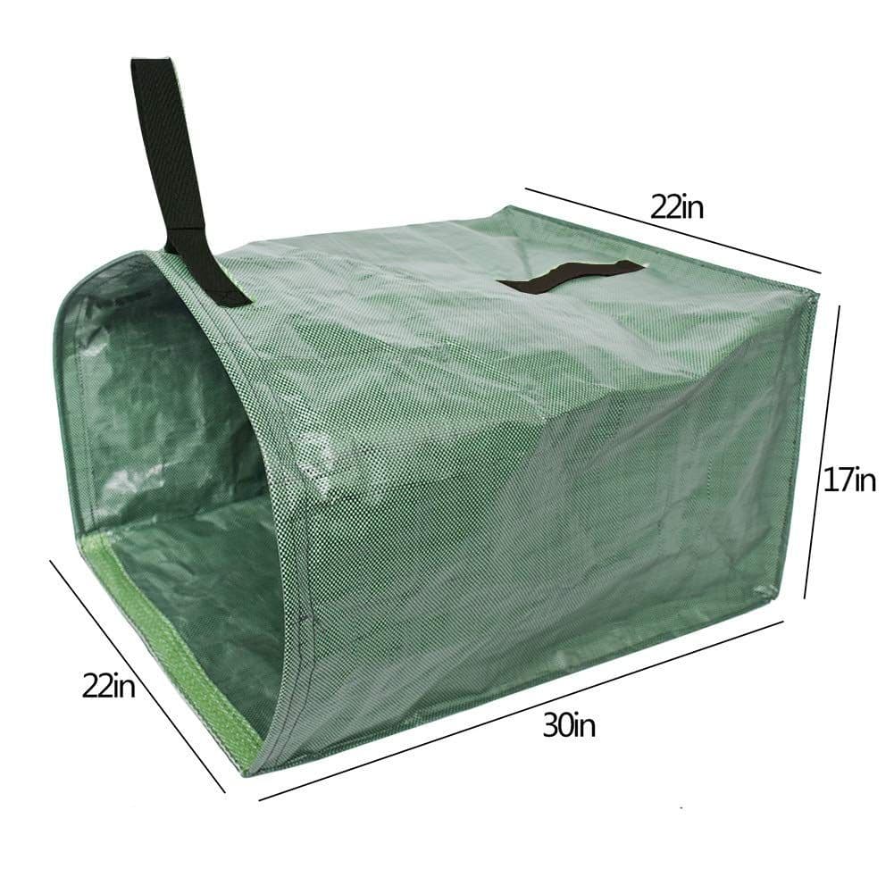 Garden Deciduous Bag Hydraulic 53 Gallon Yard Dustpan Green
