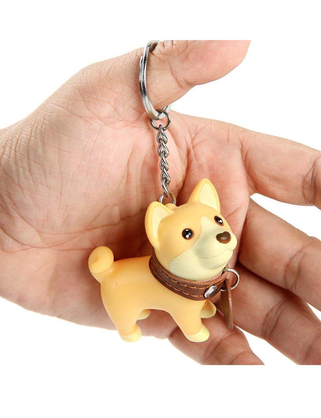 Cute Dog Key Chain, Keyring Keychain for Boys Girls Kids Children Adults, Super Adorable Dog cute and well made