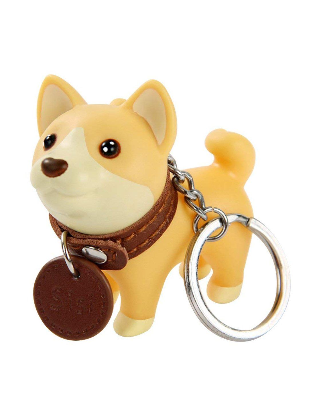 Cute Dog Key Chain, Keyring Keychain for Boys Girls Kids Children Adults, Super Adorable Dog cute and well made