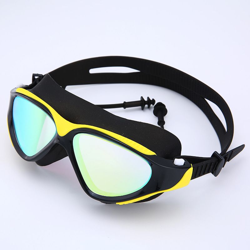 Swimming Goggles Adult Silicone Swimming Goggles Men's Ladies Glasses soft and comfortable to wear Flexible
