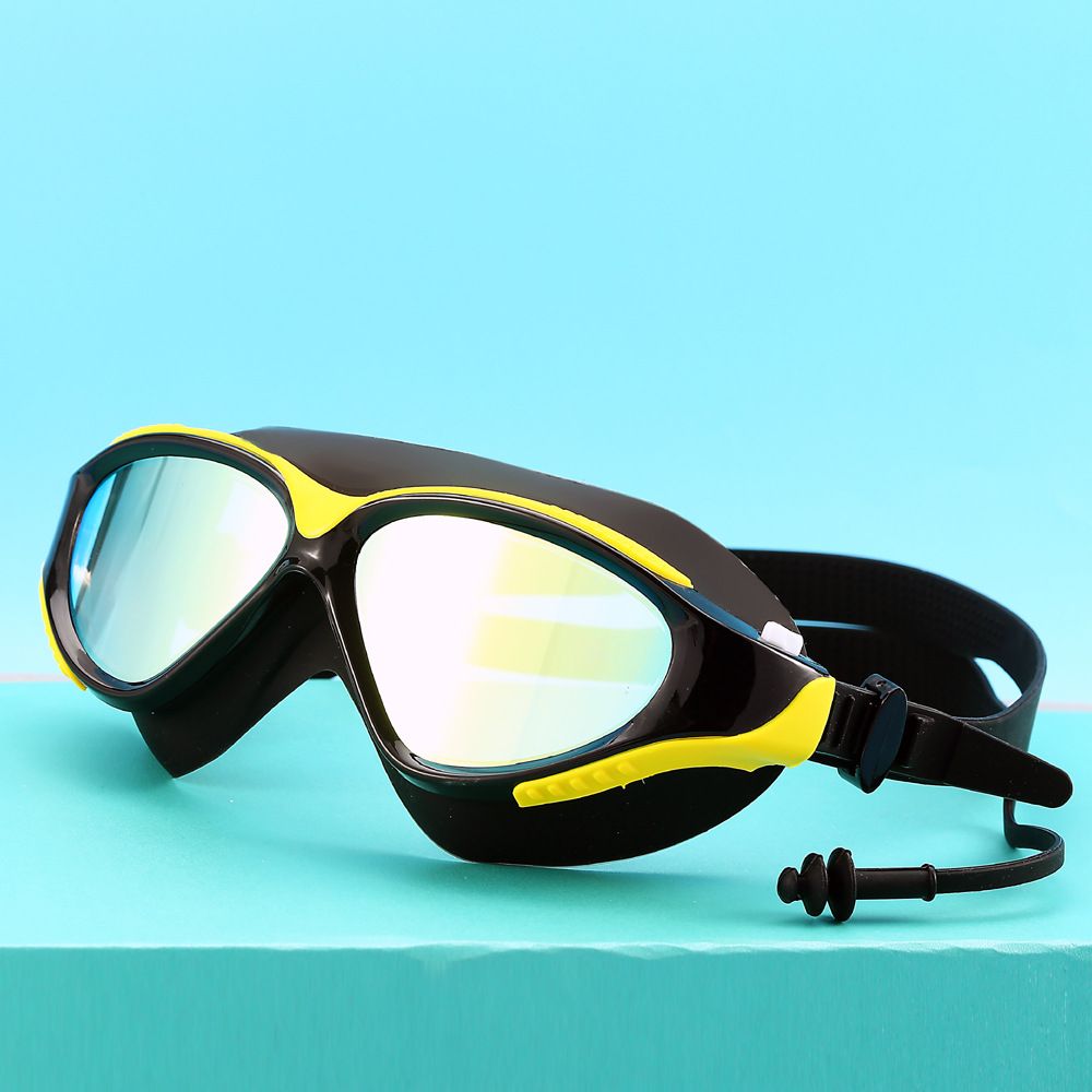 Swimming Goggles Adult Silicone Swimming Goggles Men's Ladies Glasses soft and comfortable to wear Flexible