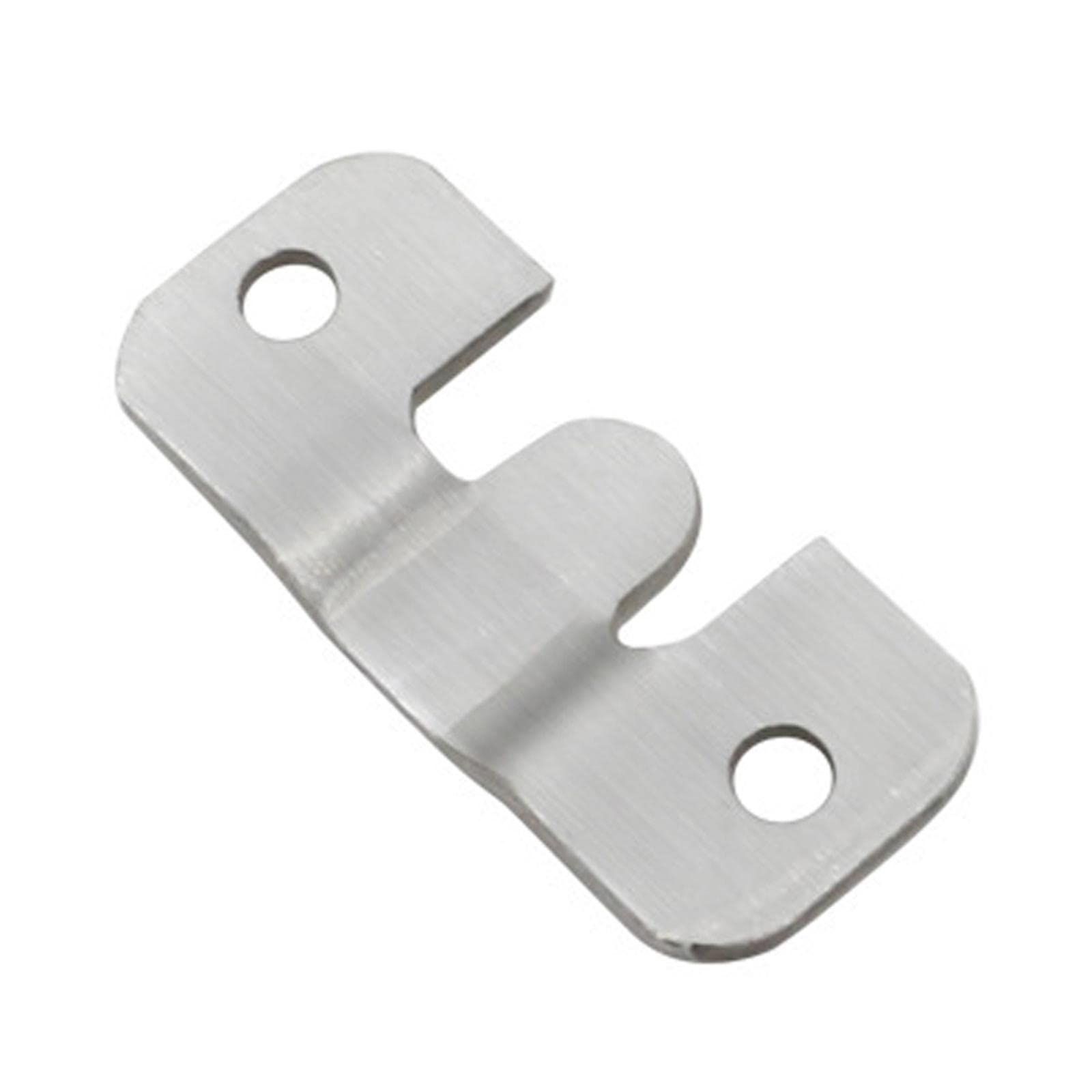 2pcs Stainless steel interlocking buckle embedded concealed bracket stainless steel Z-clip bracket interlocking buckle mountain buckle