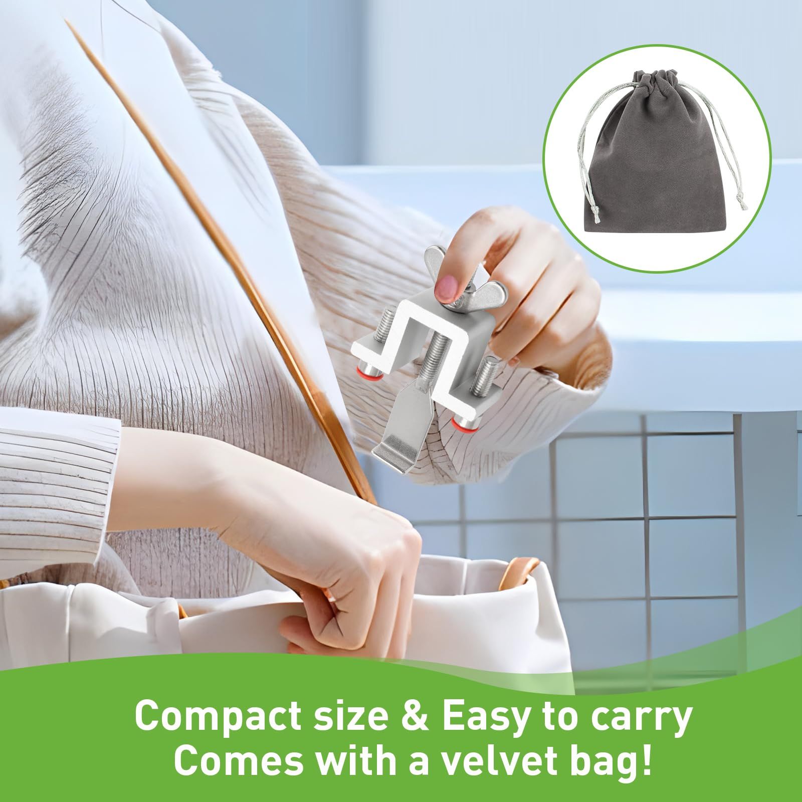 Portable Door Lock Hotel Door Lock for Travelers Security,Door Stoppers Security Locks from Inside for Hotel Apartment Home