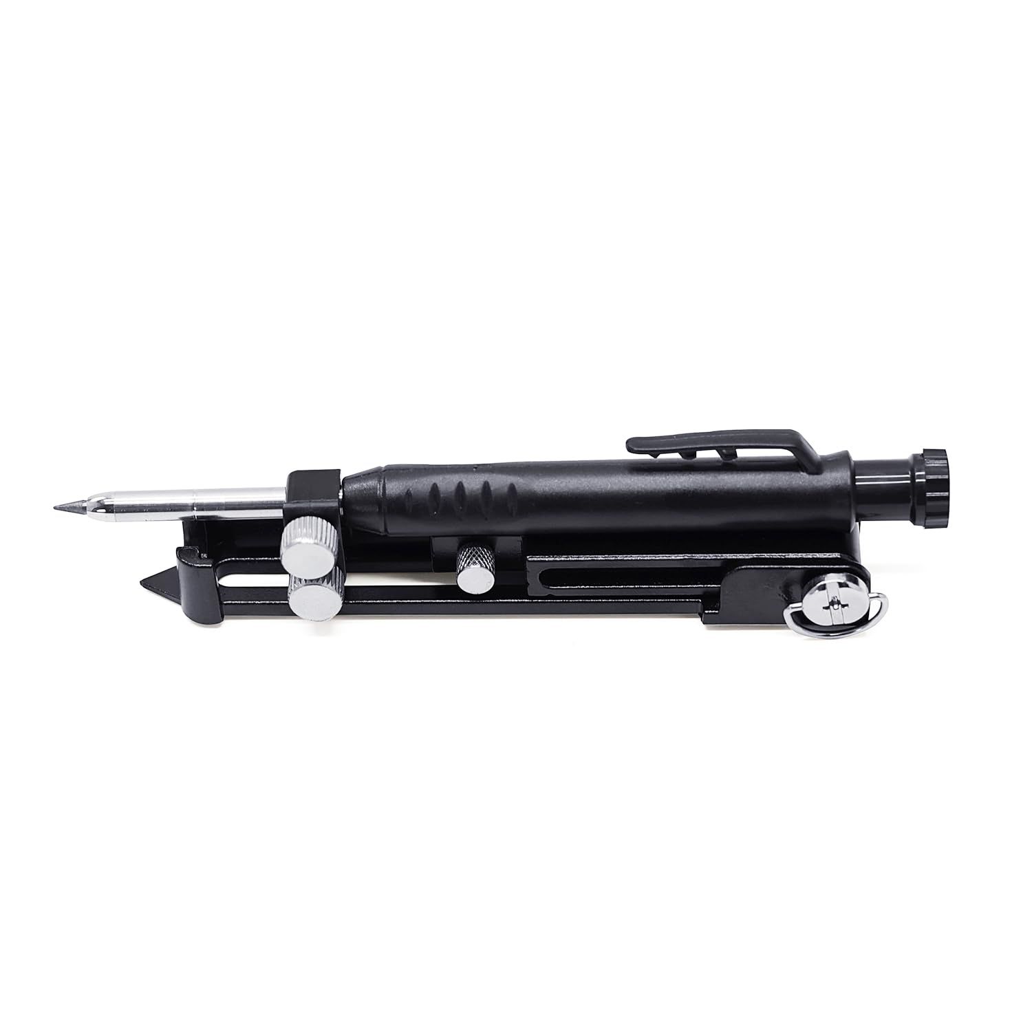 Woodworking Graffiti Tools - Graffiti Measuring Aluminum Pencils, DIY Markers with Deep Holes, Adjustable Gauges