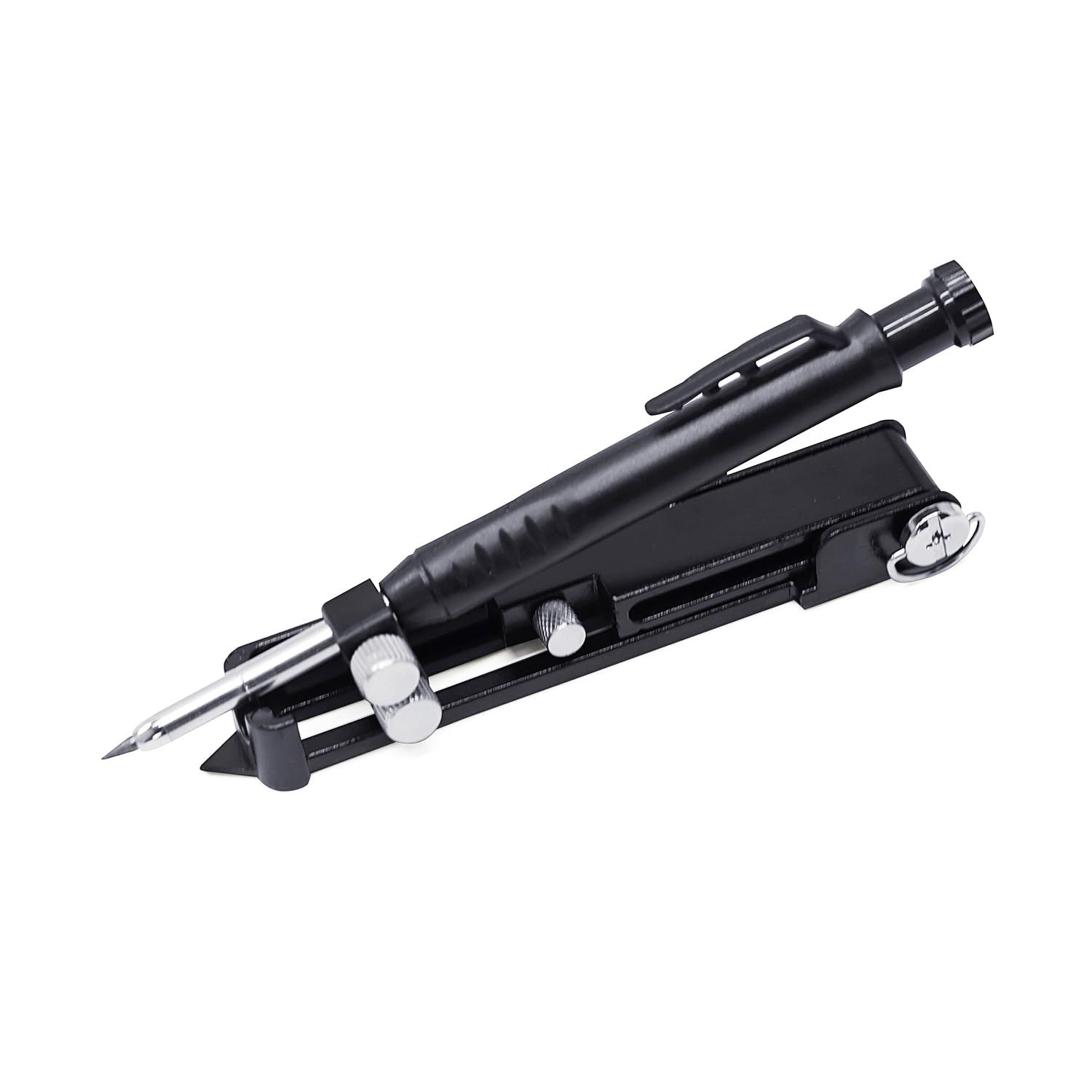Woodworking Graffiti Tools - Graffiti Measuring Aluminum Pencils, DIY Markers with Deep Holes, Adjustable Gauges