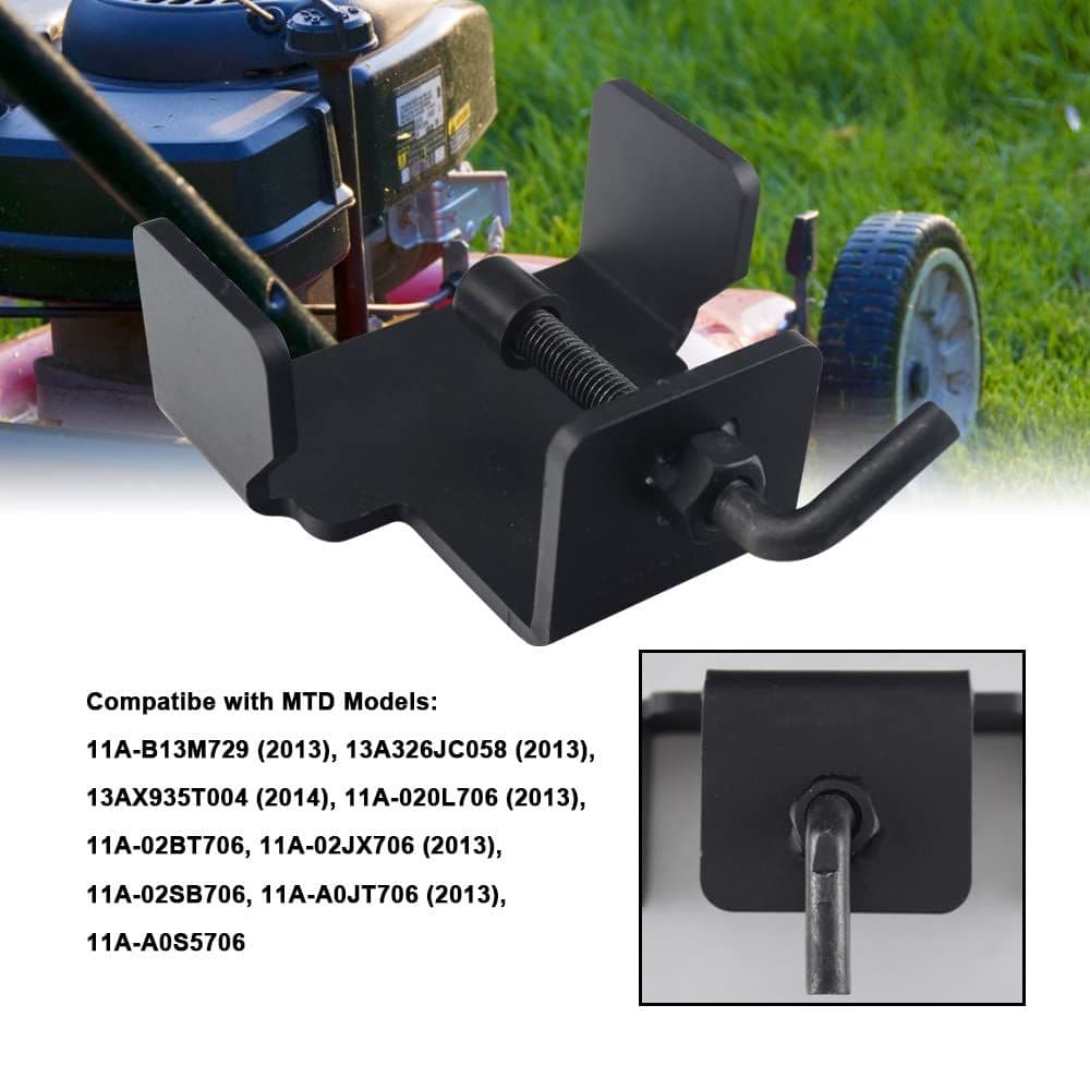 Universal Mower Blade Removal Tool Lawn Mower Blade Clamp Compatible with MTD 21 Inch Walk Behind and Riding Lawn Mowers