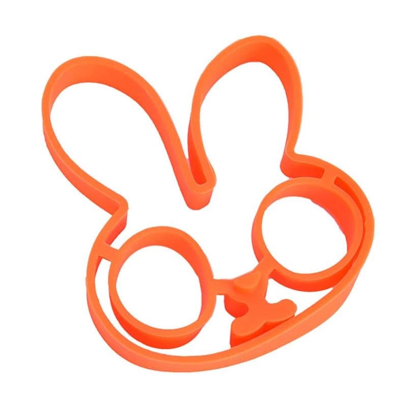 Silicone Egg Pancake Ring Shaper Cooking Tool Rabbit Design Kitchen Gadget