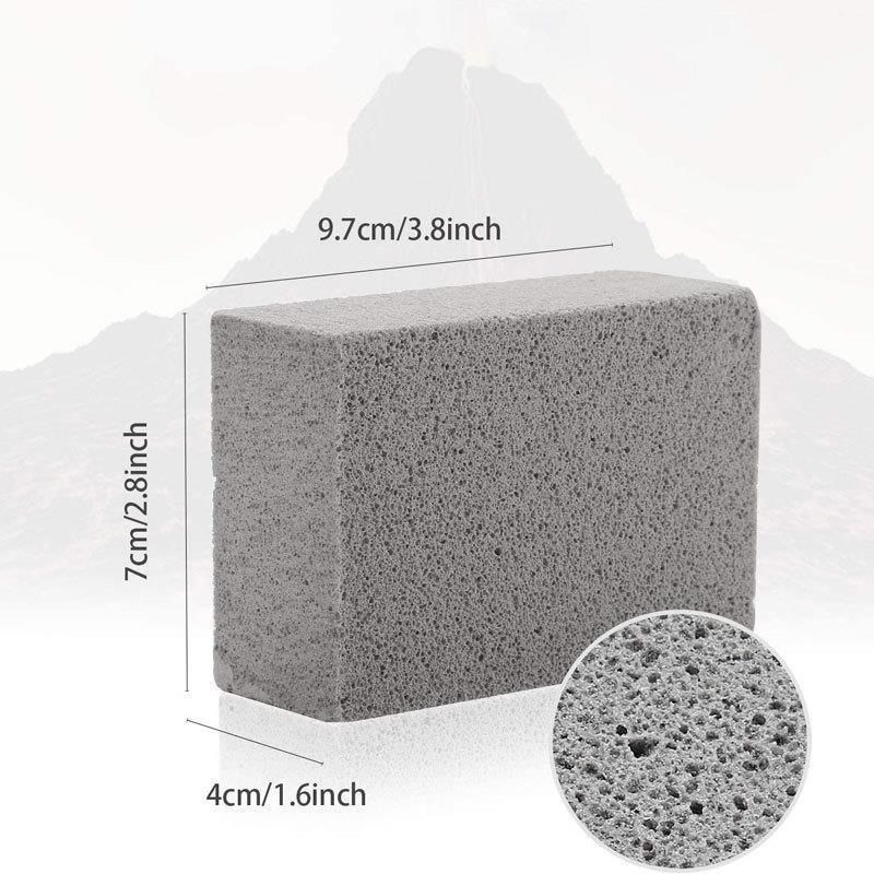 Scoring Stone for Oven Cleaning, Scoring Stone for Stove Cleaning, Heavy Duty GrillCleaning Brick,Toilet Stone Cleaning Block