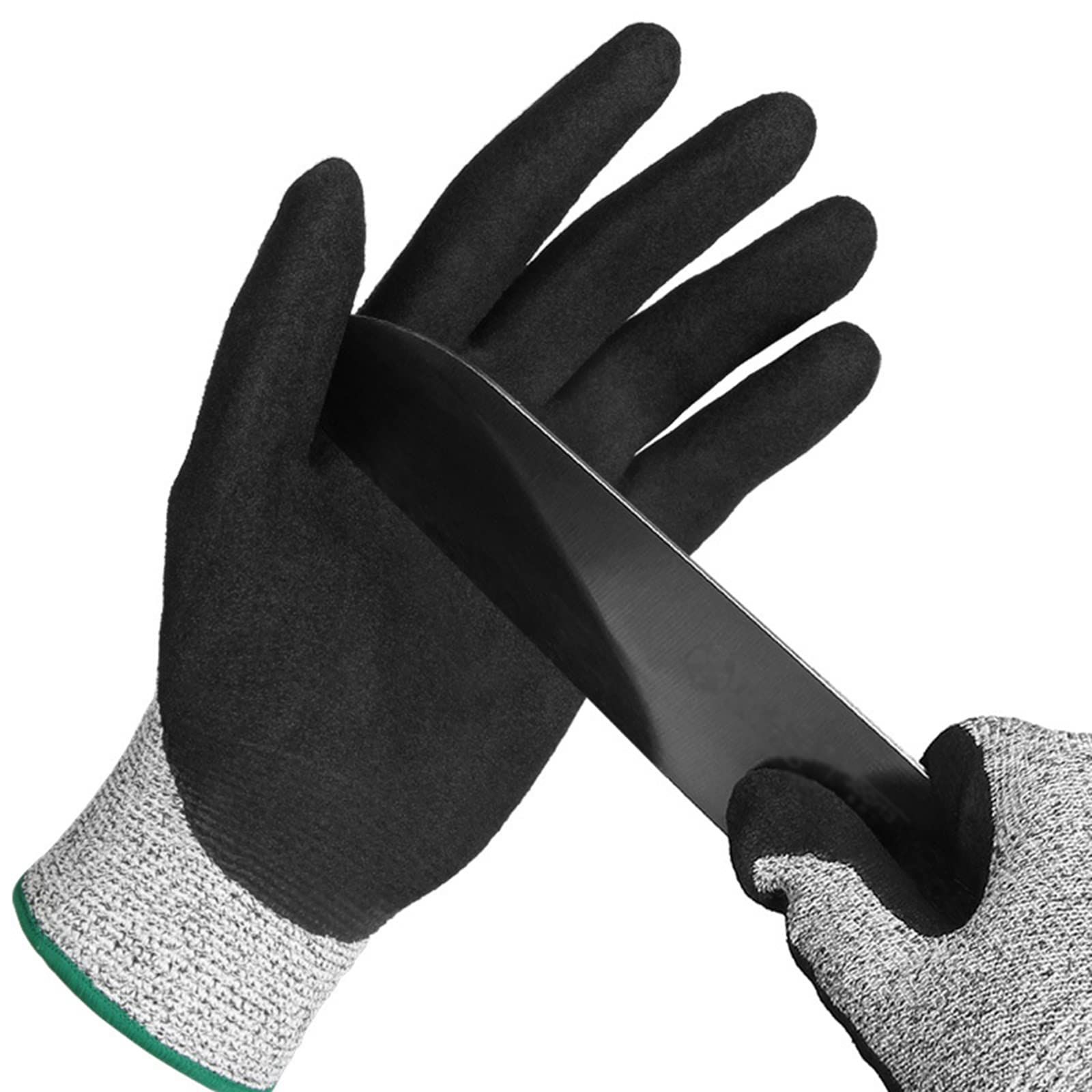 Gardening Gloves, Cut Resistant Gloves, Safety Work Gloves for Builder Gardener Mechanic Construction Warehouse