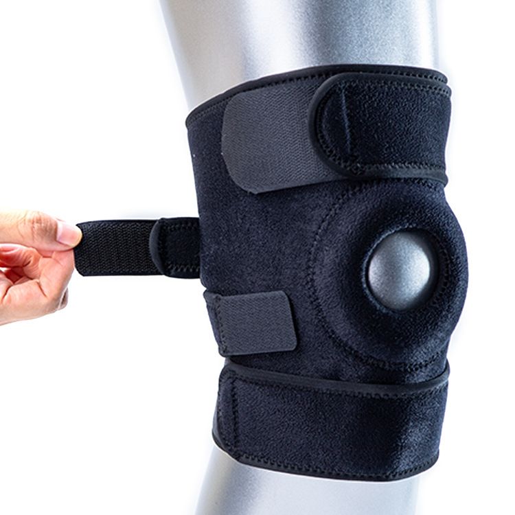 Knee Braces for Women Men, Breathable and Protective, Sports Knee Brace for Hiking Basketball Cycling, Running(Black)