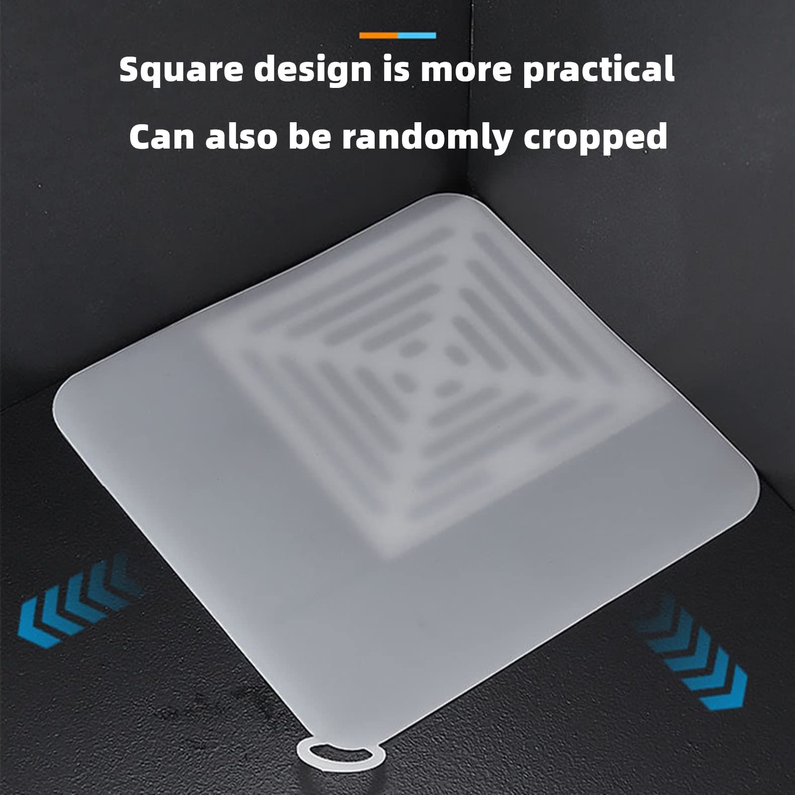 Tub Stopper Silicone Floor Drain Anti-Odor Mat, Silica Gel Drain Plugs, Anti-Odor Deodorizing Cover, Kitchen Seal, Sewer