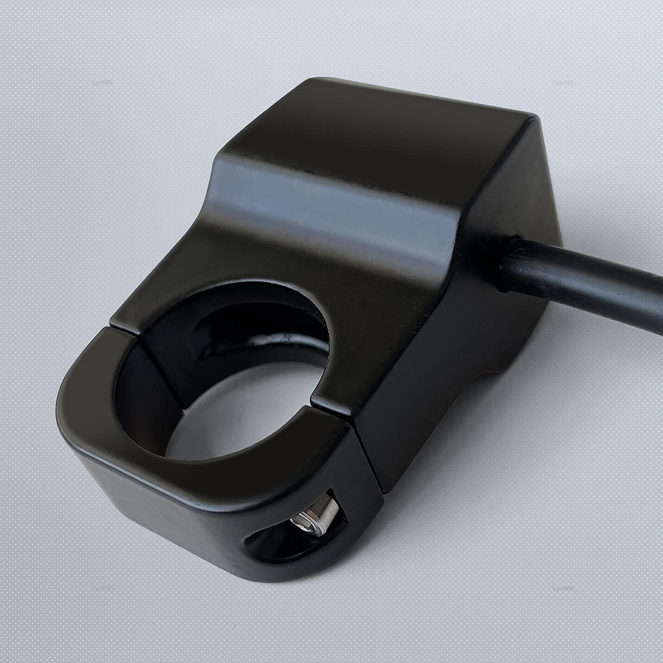 Motorcycle Handlebar Switch Waterproof Handlebar Light Switch Aluminum Alloy Toggle Switch for Motorcycle Bike Scooters