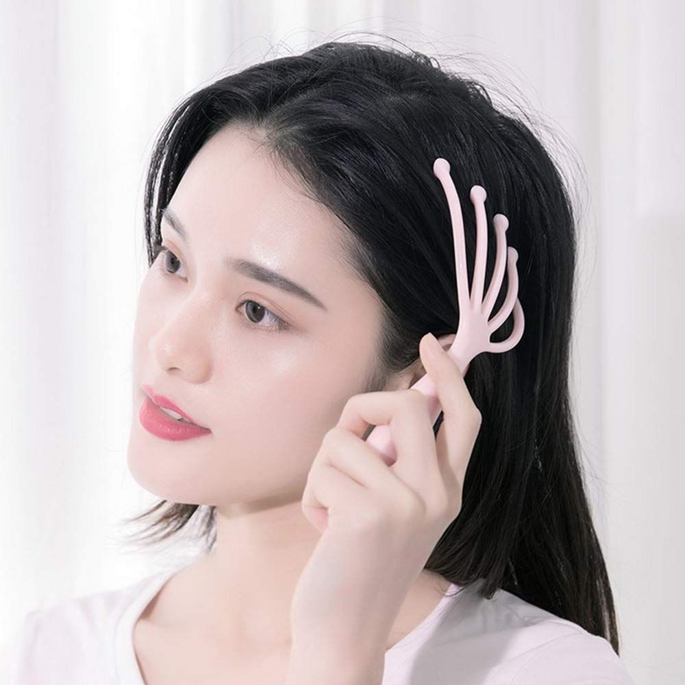 2 PCS Scalp Massager, Protable Hand Held SPA Head Massager for Deep Relaxation & Stress Reduction in The Office Home