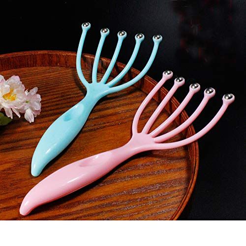 2 PCS Scalp Massager, Protable Hand Held SPA Head Massager for Deep Relaxation & Stress Reduction in The Office Home