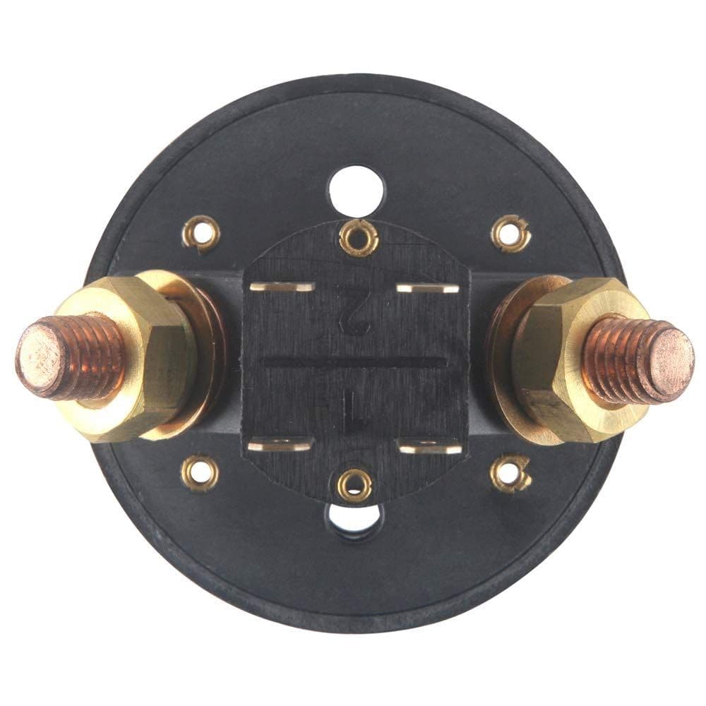 Battery Disconnect Switch Waterproof 12V/24V 200A-500A Rotary Switch with 2 Detachable Keys for Car Yacht