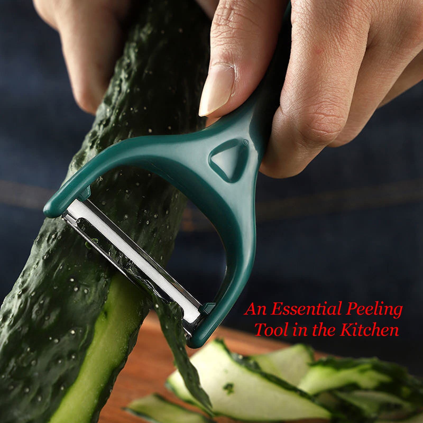 Durable vegetable peeler with anti slip handle and stainless steel sharp blade for fruit peeler, Y-shaped potato peeler