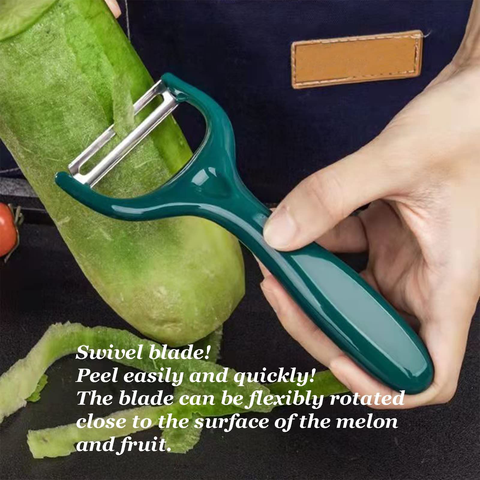 Durable vegetable peeler with anti slip handle and stainless steel sharp blade for fruit peeler, Y-shaped potato peeler