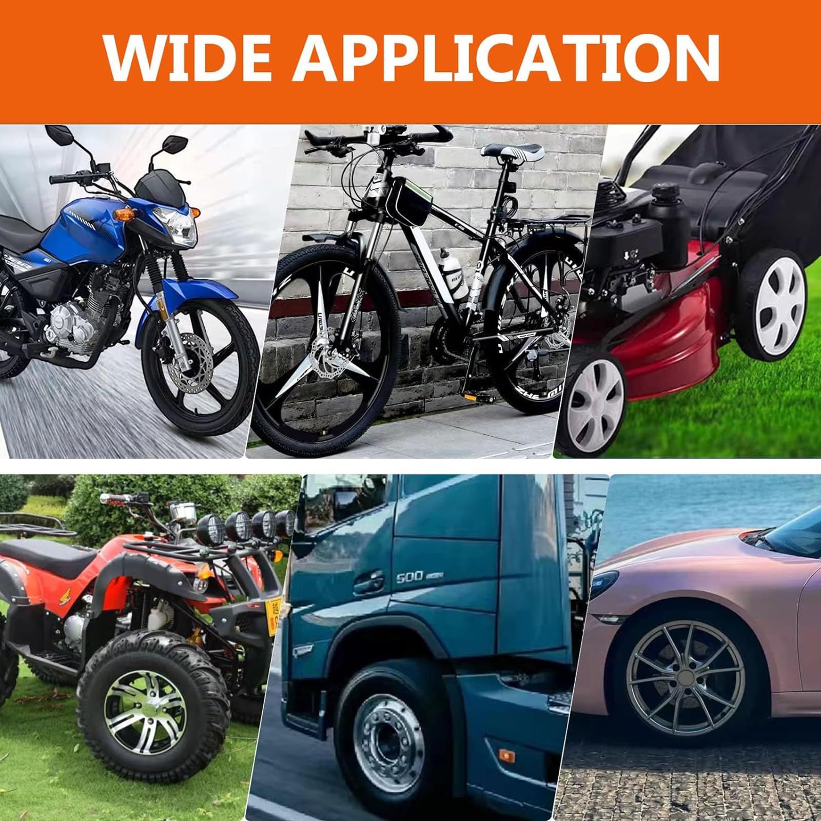 Motocycle Tire Lever Tool Car Tire Changing Levers Rim Protector Tire Maintenance Tool Auto Spoon Tire Change Lever-6pcs