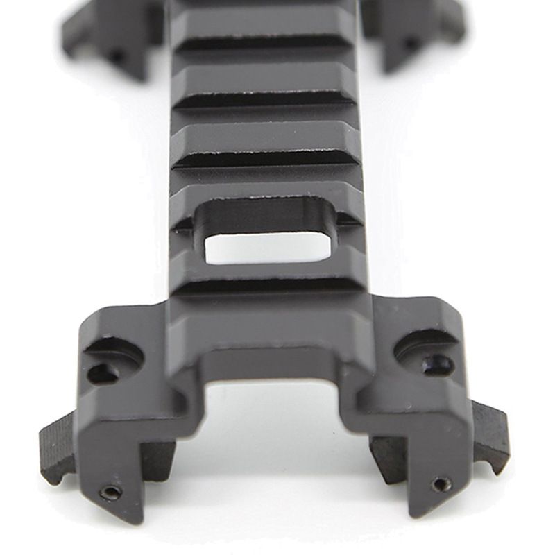 Rail Mount Low Profile Rail Adapter Rail Base Claw Scope, Red Dot Sight Weaver Mount, Slots, Works