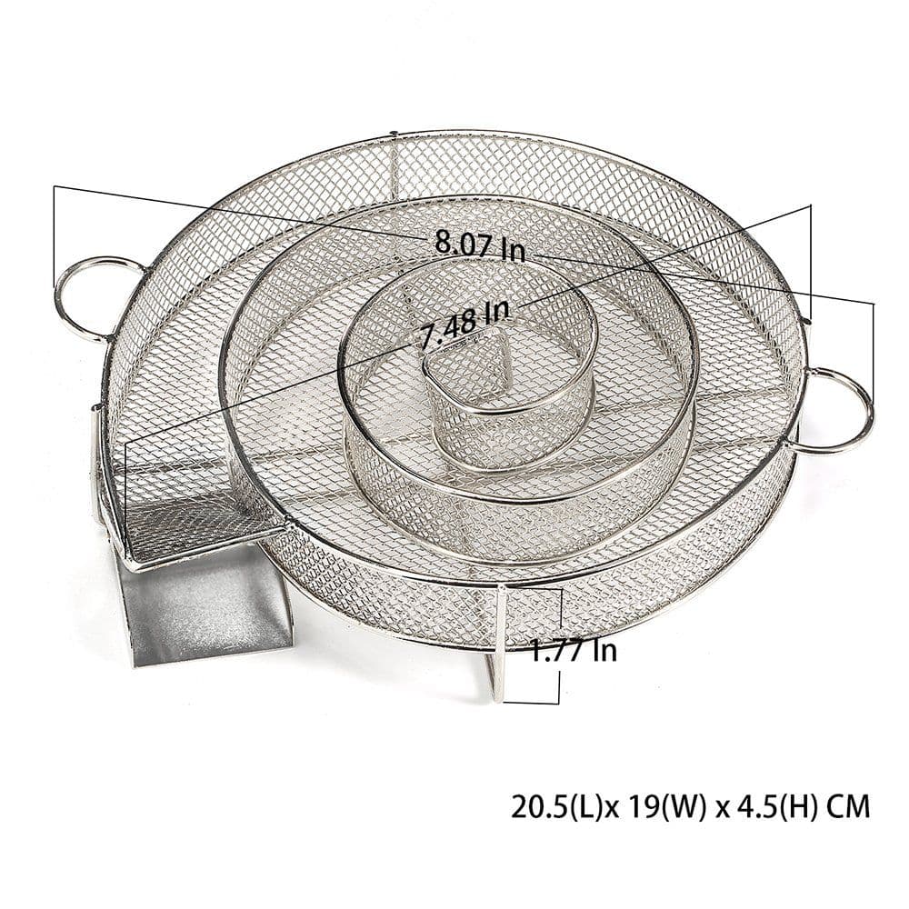 Cold Smoke Generator, Hot or Cold Smoking on Any BBQ Grill and Smoker, Perfect for Smoked Salmon, Cheese, Pork and More