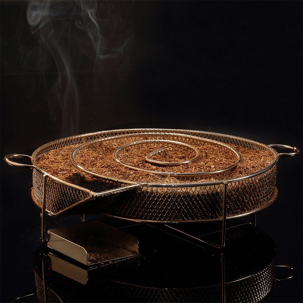 Cold Smoke Generator, Hot or Cold Smoking on Any BBQ Grill and Smoker, Perfect for Smoked Salmon, Cheese, Pork and More