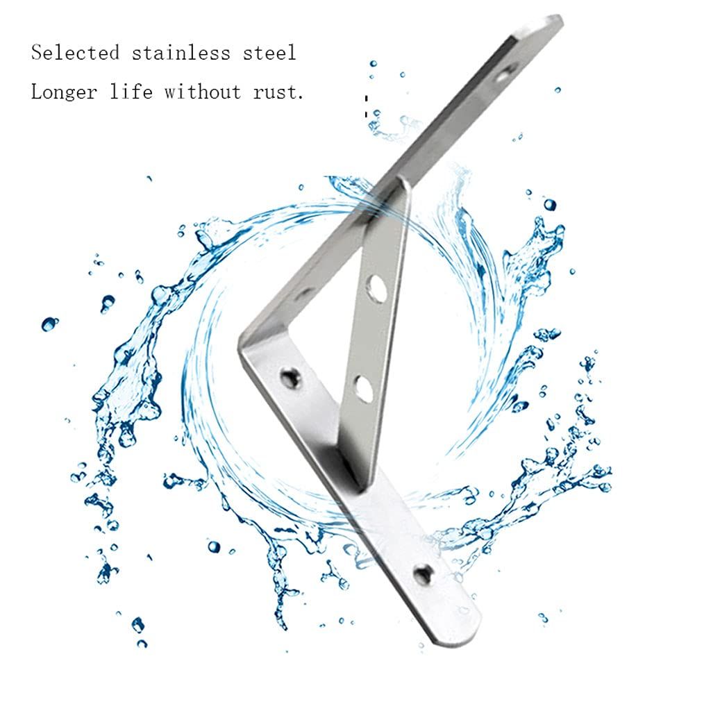 Shelf Bracket Thickened Bracket Form Meets Function for DIY Projects, Stable Triangular Structure Bracket for Wall Desk