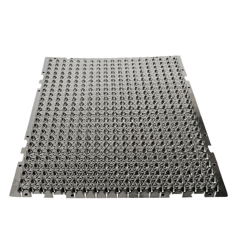 16 Packs Scat Mat for Cats, Pet Deterrent Spikes, Indoor Outdoor Humane Cat Repellent Fence (Transparent)