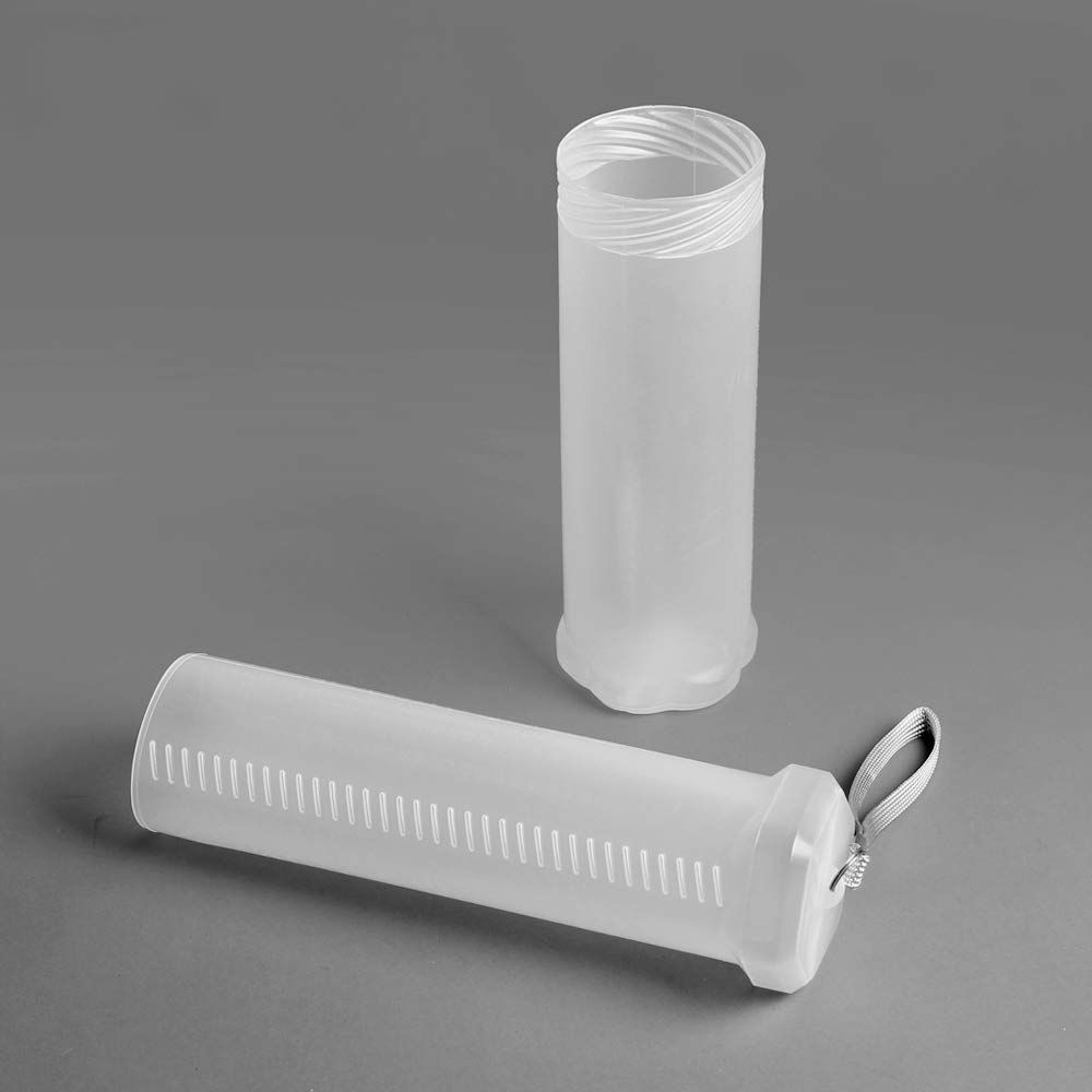 Extendable Plastic Brush Case Clear Paint Brush Holder Long Brushes Tube Storage Watercolor Pen Container Drawing Tools