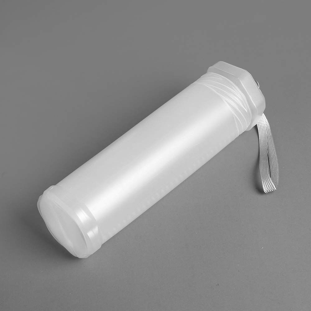 Extendable Plastic Brush Case Clear Paint Brush Holder Long Brushes Tube Storage Watercolor Pen Container Drawing Tools