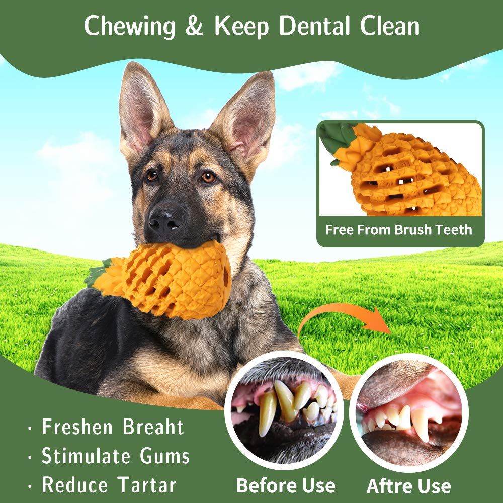 Puppy Chew Toys, Dog Chew Toys for Average Chewer, Tough Dog Dental Chews Toy, Indestructible Dog Toys