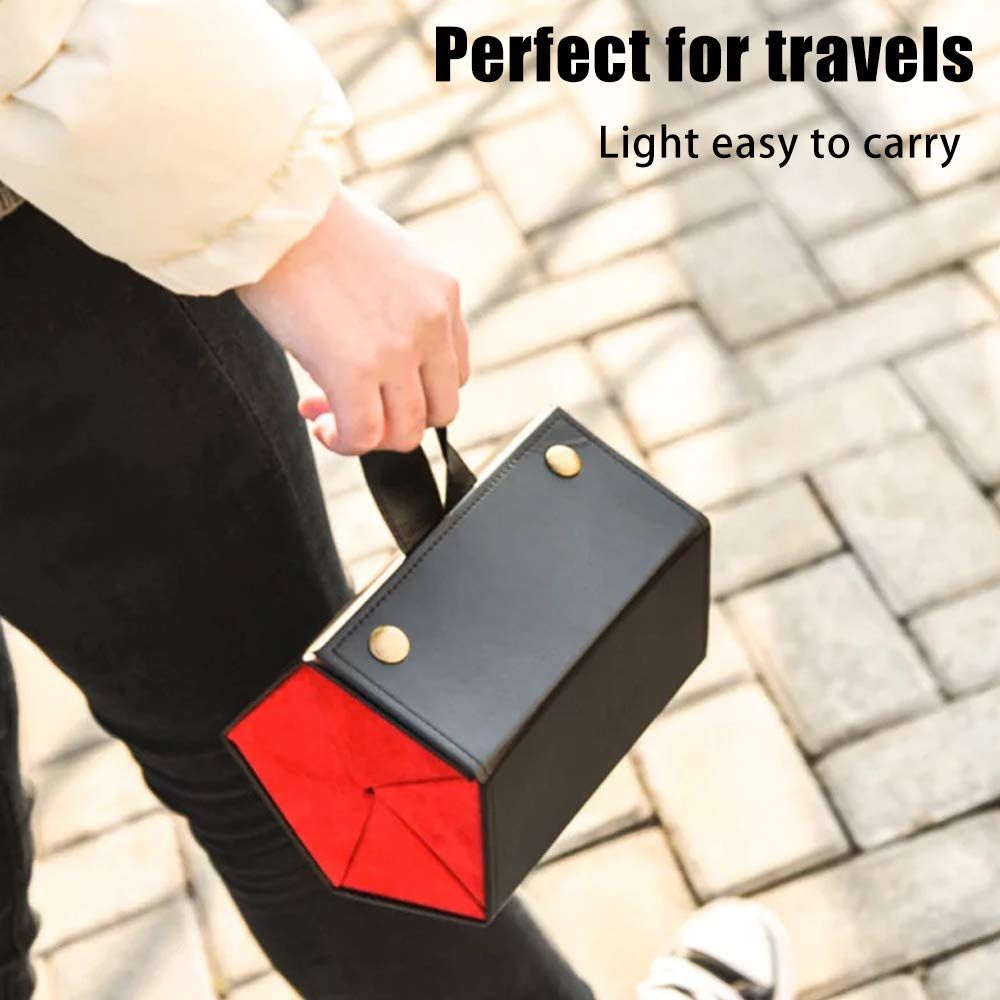 Sunglasses Organizer 5 Slots Travel Glasses Case Multiple Pairs Eyeglasses Storage Box Hanging Eyewear Holder