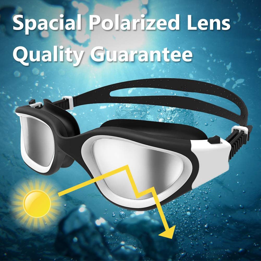 Swimming Goggles Comfortable UV Protection Anti-Fog for Adults Men Women Kids 8-12 Snorkle，Swim Goggles