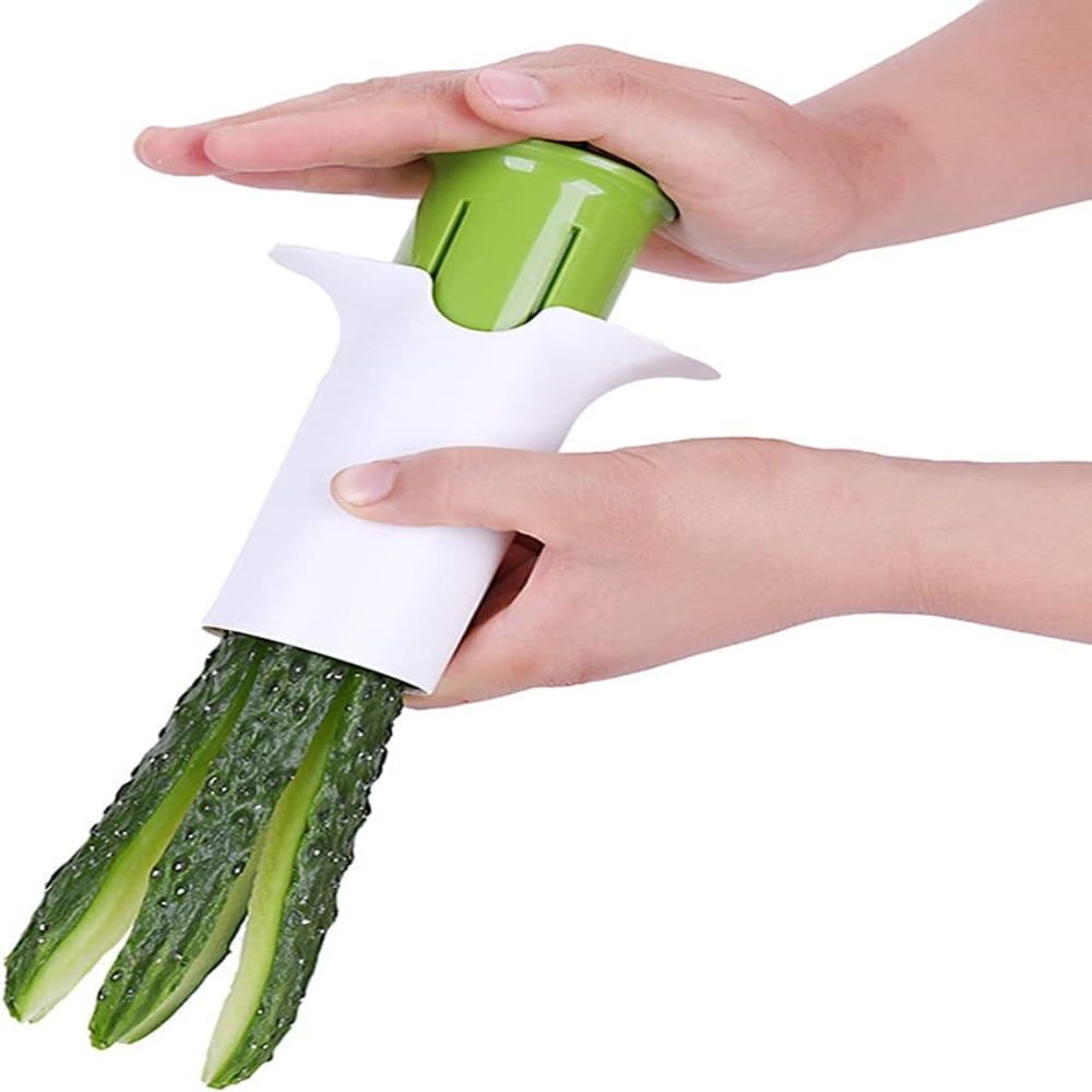 Cucumber Slicer, Strawberry Slicer, Grape Slicer, Carrot Cutter, Potato Fruit Cutters, Vegetable Chopper For Kids Fruit Salad Making Pizza Fruit Dispenser And Practical Fruit