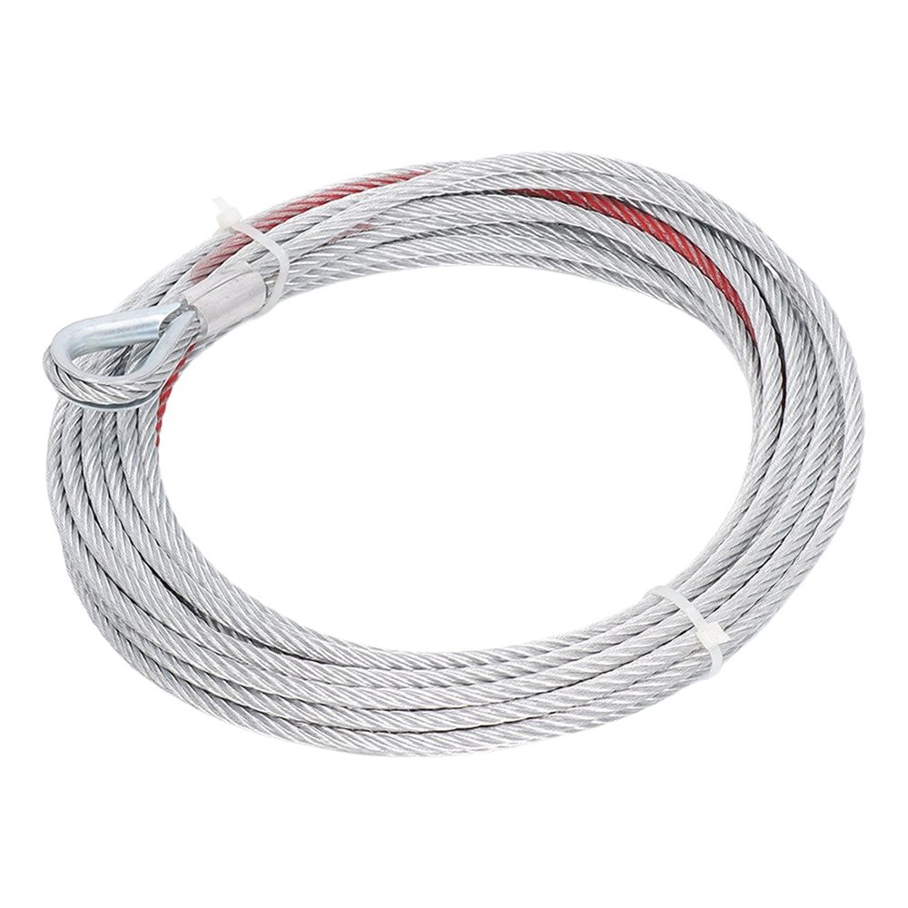 Winch Cable Wire Towing Winch Cable, Stainless Steel Cable 4500LBS for Trailers Winches