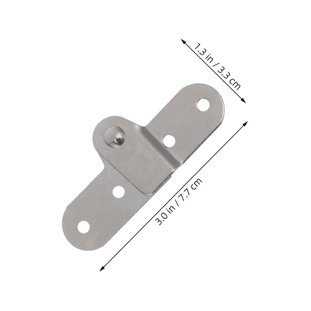 Heavy Duty Attic Ladder Hinge for Loft Ladders, Finish, 1 Piece Replacement Hardware