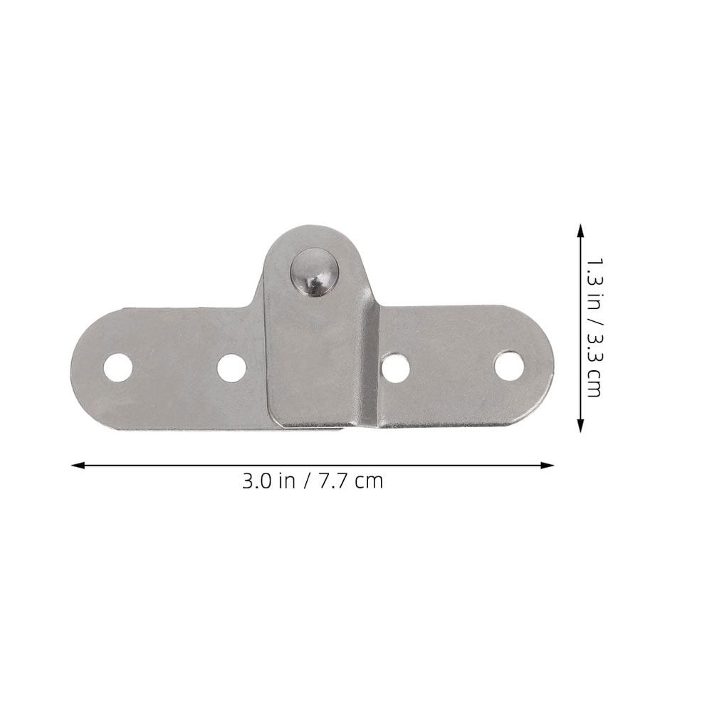 Heavy Duty Attic Ladder Hinge for Loft Ladders, Finish, 1 Piece Replacement Hardware