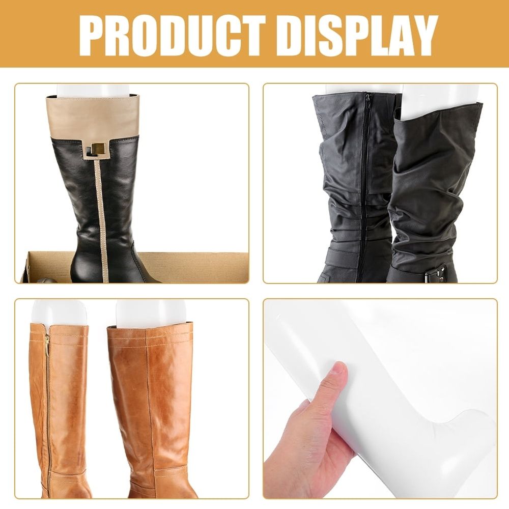 5 Pairs Boot Inserts Shoe Trees for Sneakers Organizer, Storage, and Cleaner