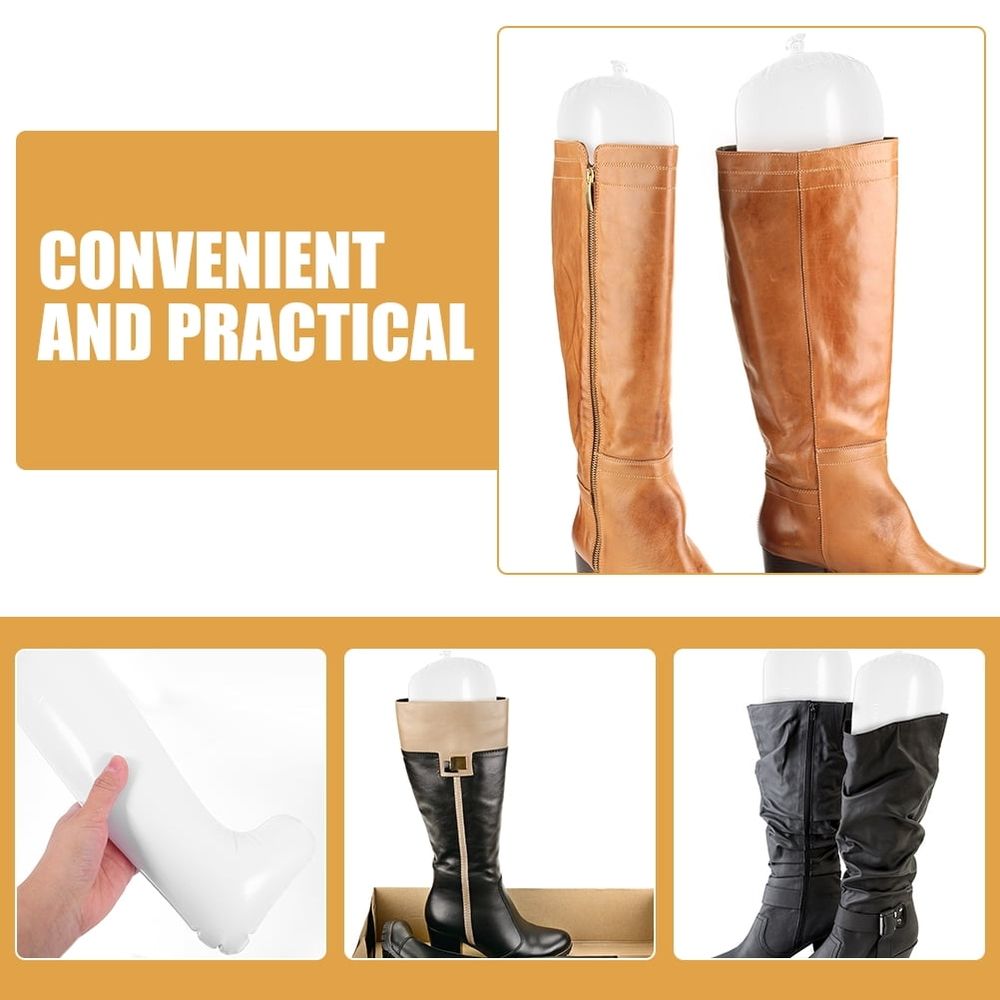 5 Pairs Boot Inserts Shoe Trees for Sneakers Organizer, Storage, and Cleaner