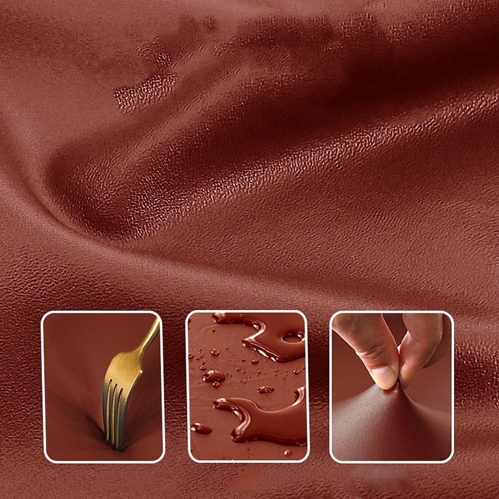 Single Sofa Set*1 Piece Pu Leather Couch Cushion Slipcover Stretch Couch Covers Slipcovers Sets Furniture Protector