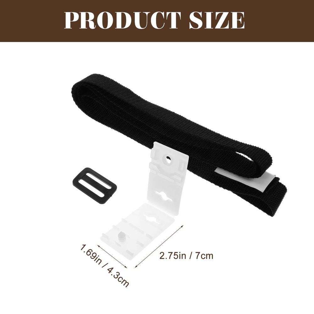 Bubble Pool Cover Strap Set Pool Reel Strap 7X4.3CM