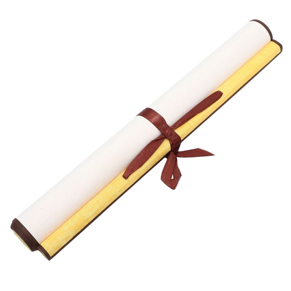 Decorative Paper Scroll Wall Art Rice Paper 75x32x0.1CM Traditional Asian Style Home Decor