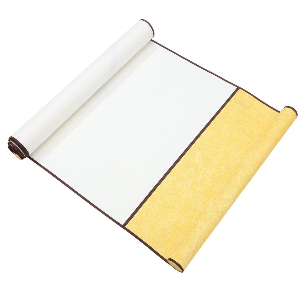 Decorative Paper Scroll Wall Art Rice Paper 75x32x0.1CM Traditional Asian Style Home Decor