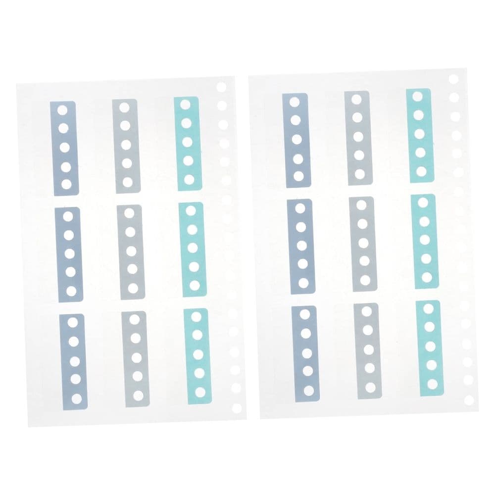 Sticky Tabs Book Markers 2-Pack Colorful Assorted Size 4.80X2.20cm