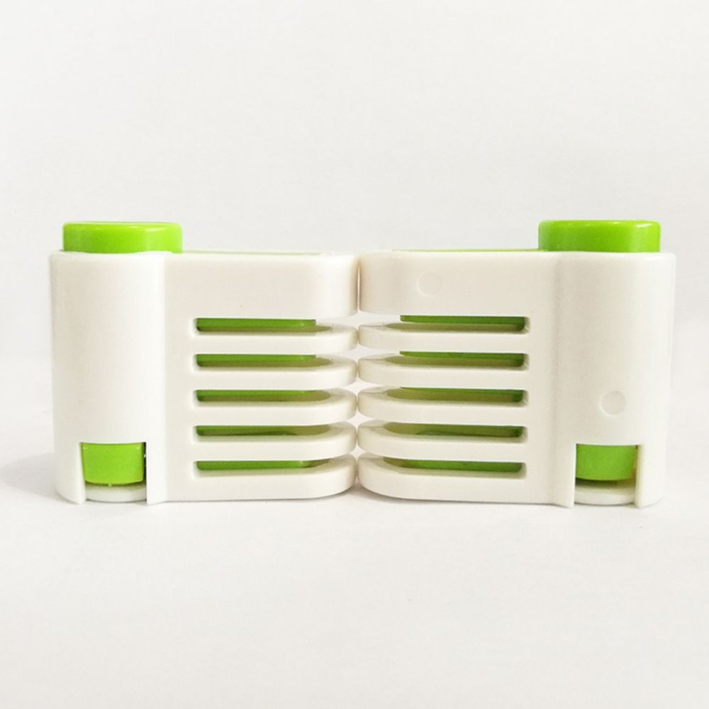 Cake Slicer Green 4Pcs Adjustable Baking Utensil Fixator Tool
