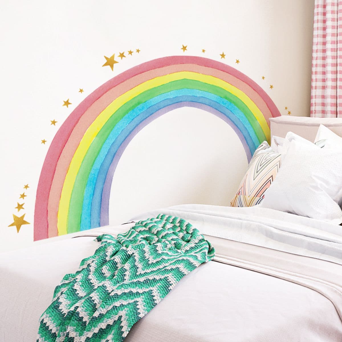 Wall Sticker Decoration DIY Colorful Decorative Wall Decals for Home Background Classroom Wall Decor