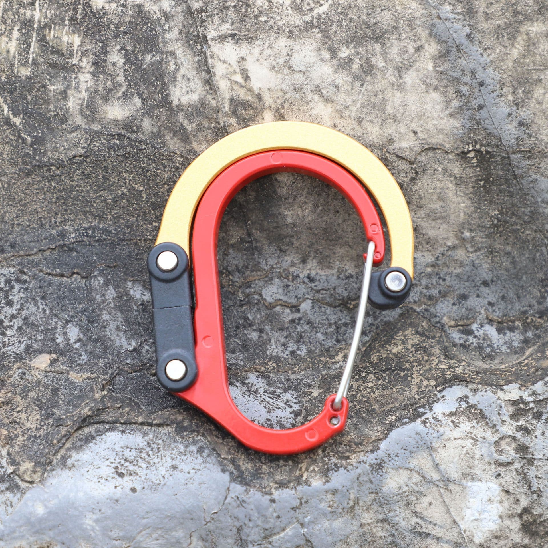 Carabiner Clip and Hook Rotating Hook Strong Clips Climb Hook Clip Backpack Keychain for Camping Hiking Outdoor Camping