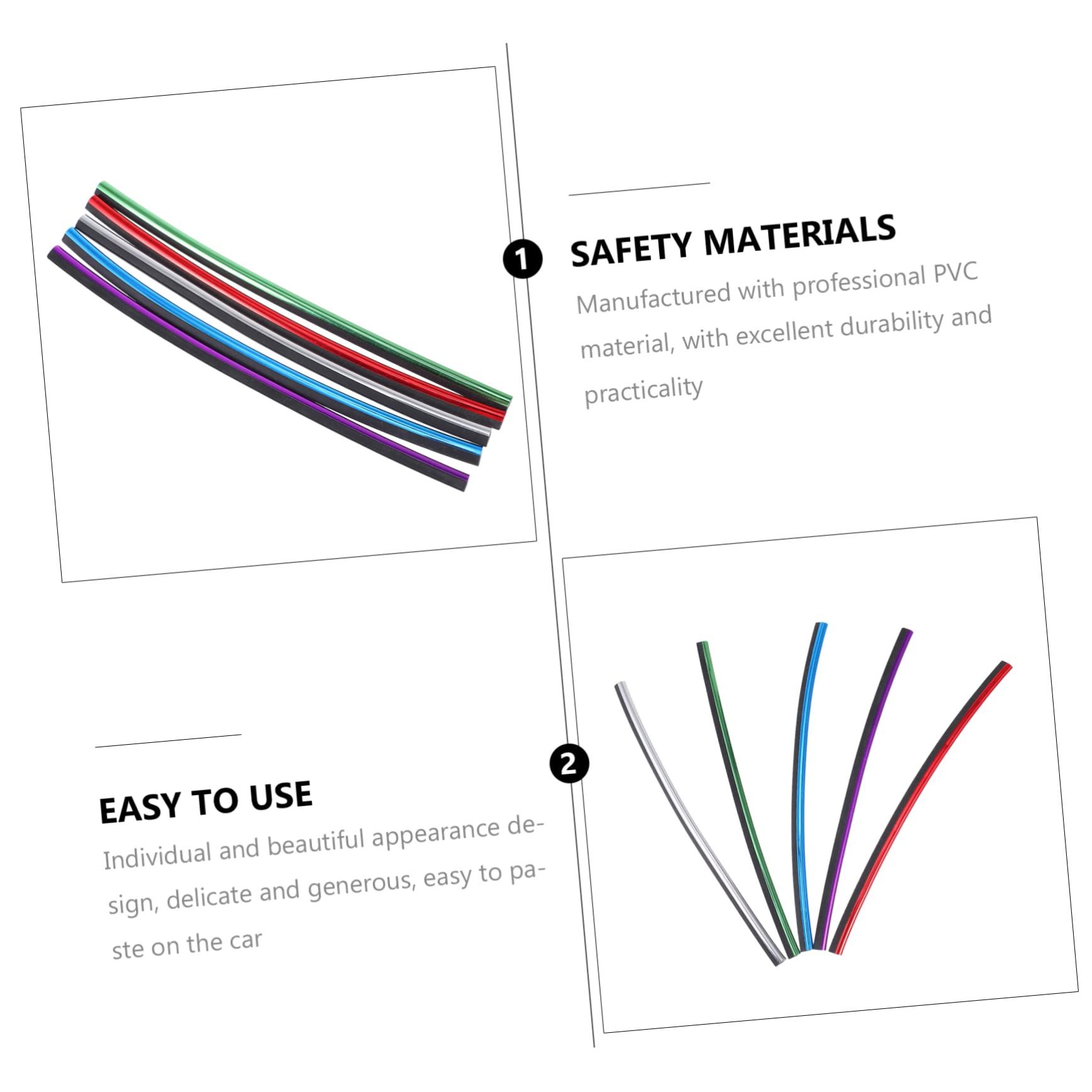 10 Pcs Air outlet decorative strip Car Outlet Clamp Strip Auto Clamp Strip Decor Vehicle Vent Outlet Decor car decoration Car Vent