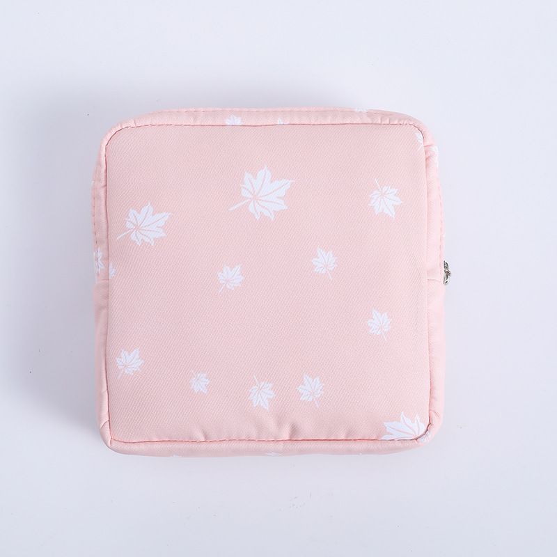 4 Pieces Sanitary Napkin Storage Bag Menstrual Pad Bag Nursing Pad Holder Portable Menstrual Period Sanitary Pouch Zipper